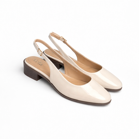 صندل مسكر كعب قصير